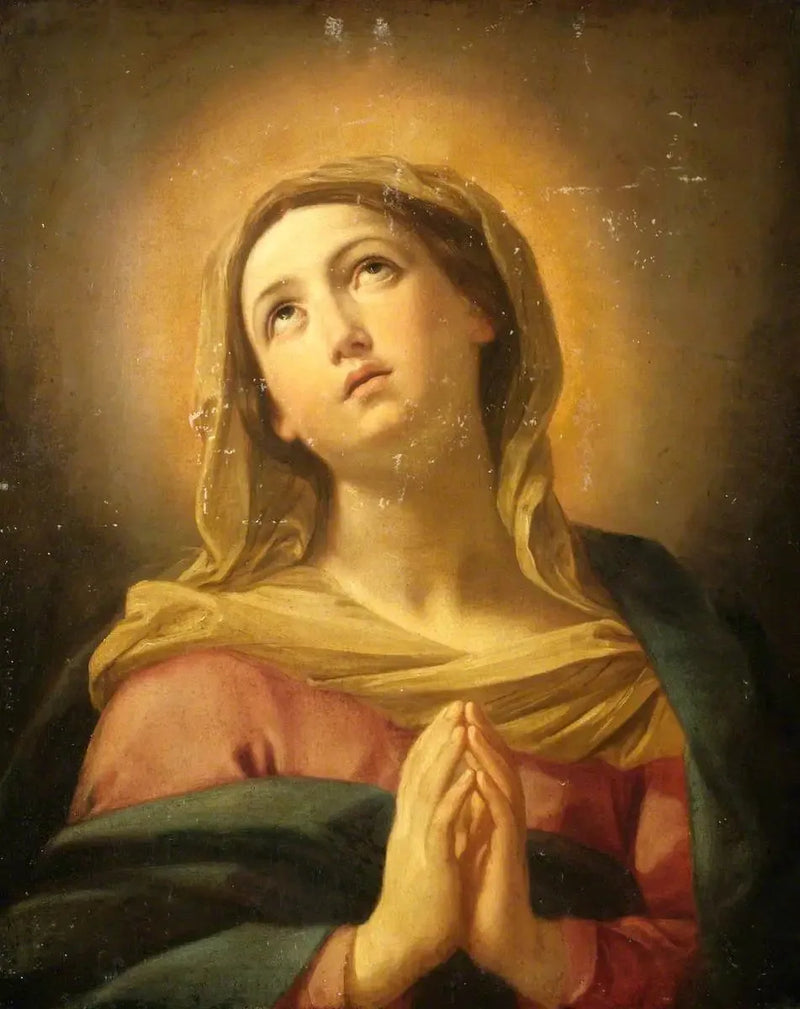 De Madonna in gebed - Guido Reni