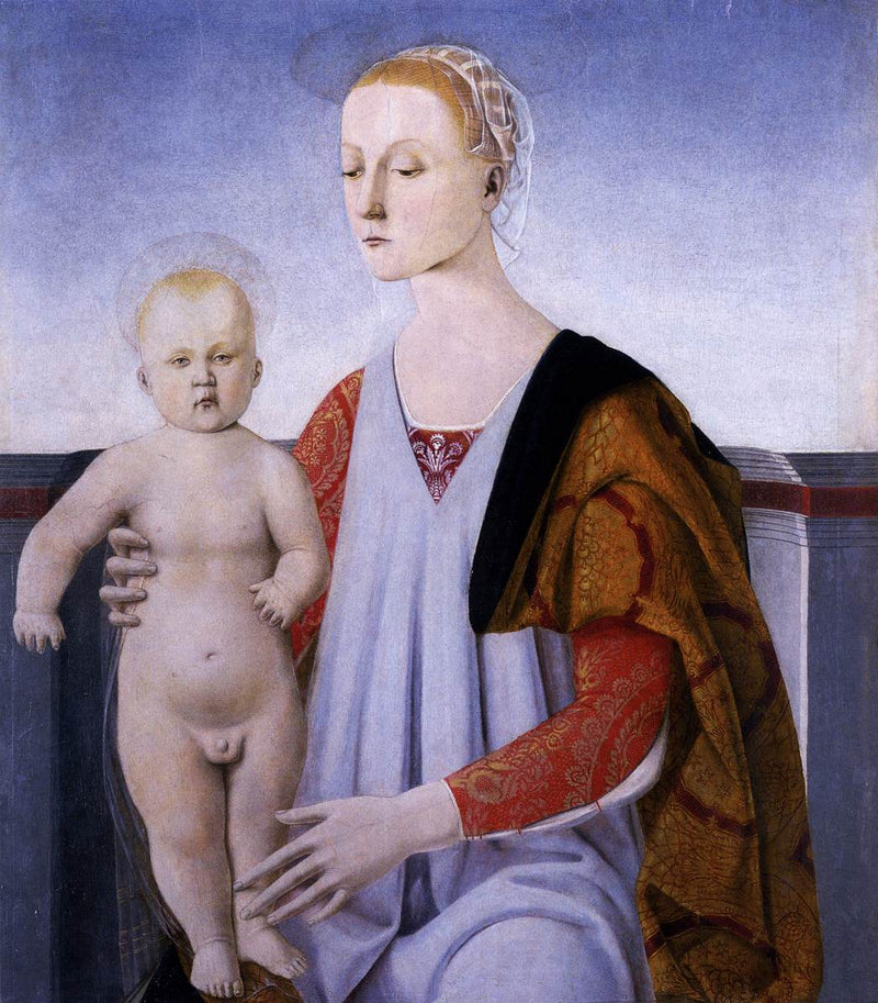 De Maagd en het kind - Luca Signorelli