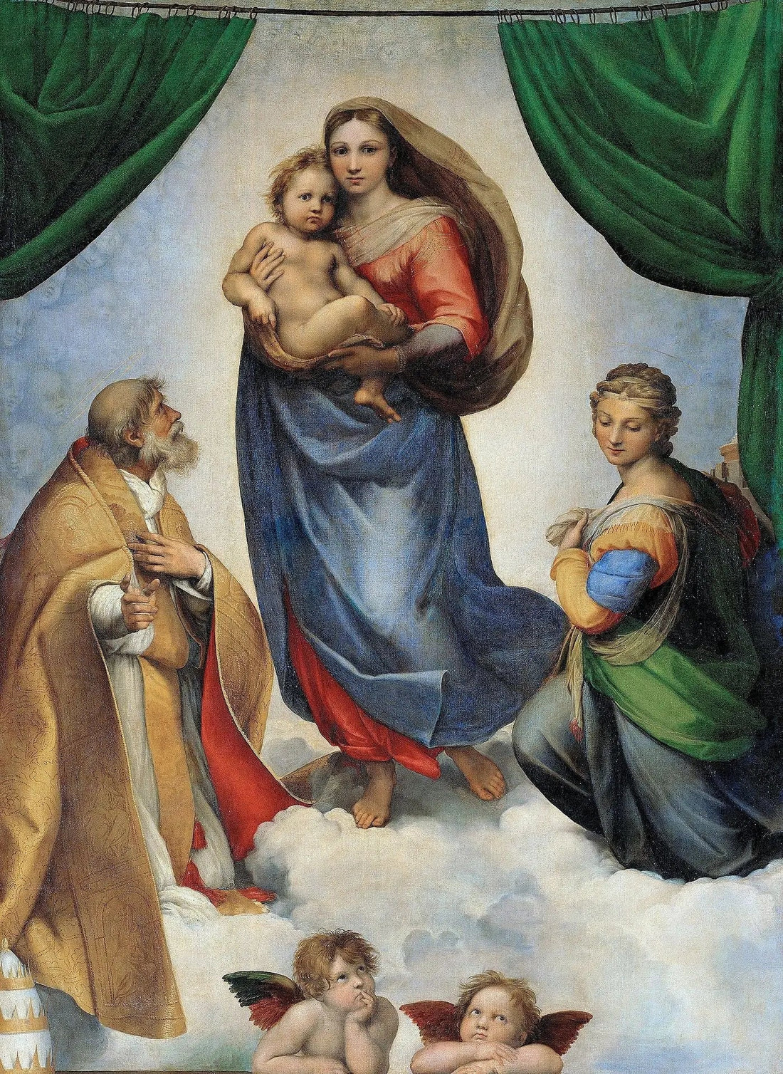 De Sixtijnse Madonna - Raphael Sanzio