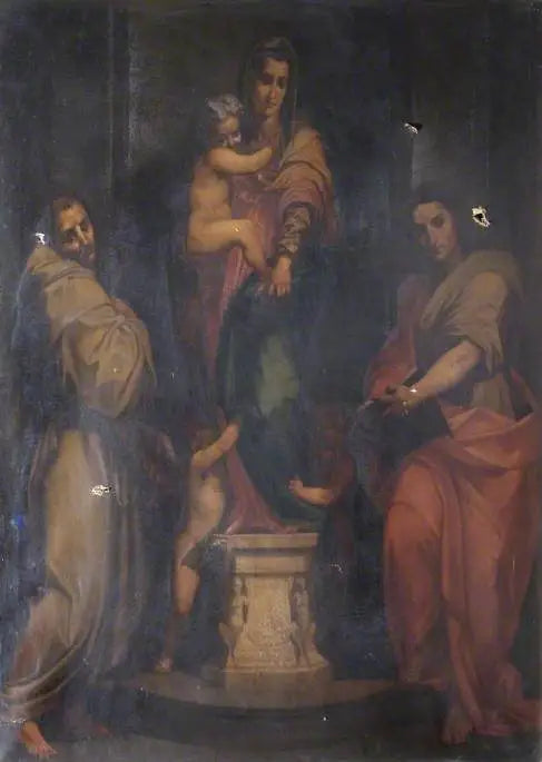 De Madonna van de Arpieën - Andrea del Sarto