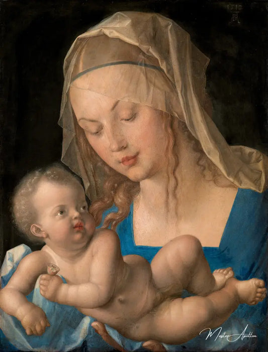 La Madonne les coupes de poire - Albrecht Dürer - Reproductions de tableaux et peintures haut de gamme