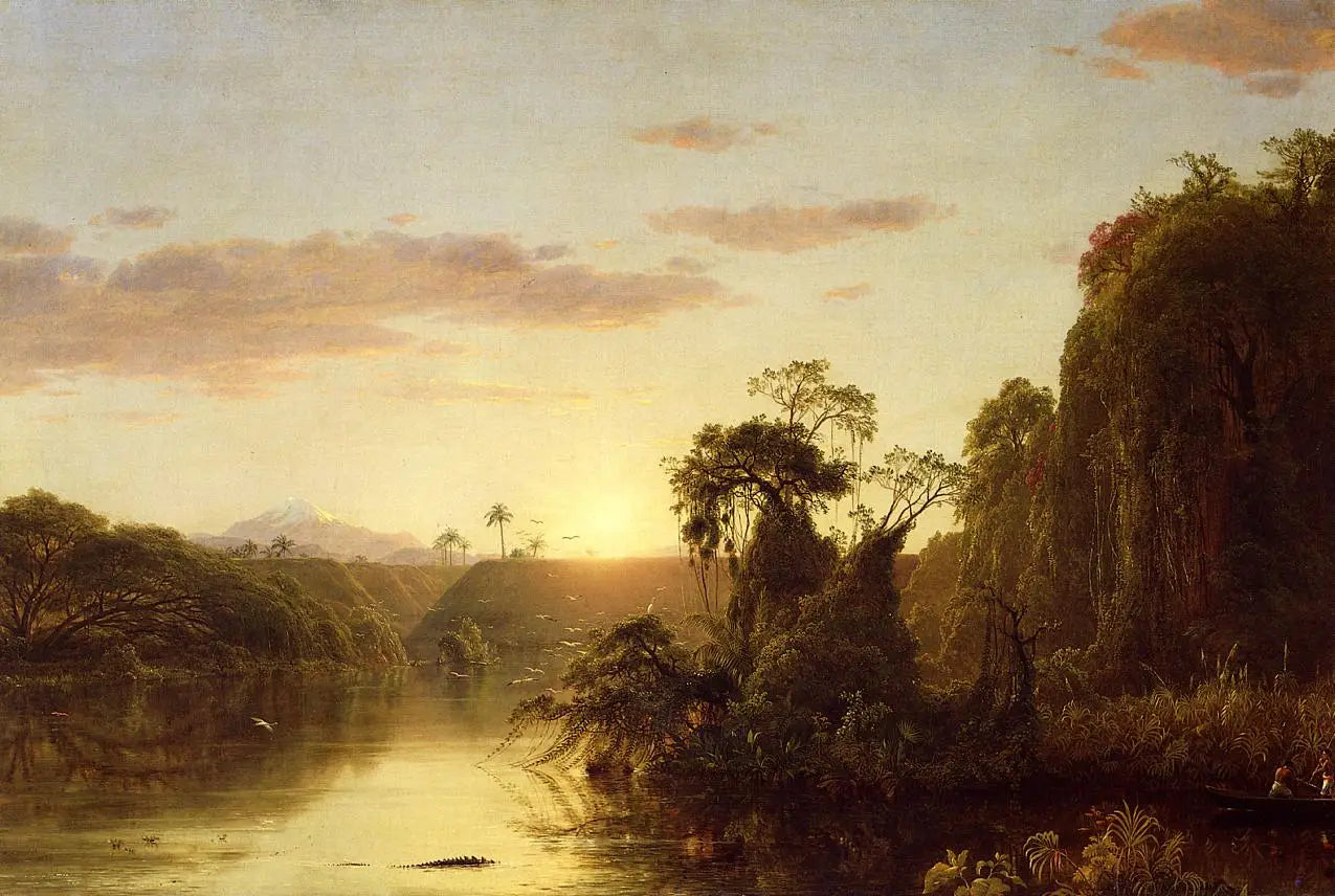La Magdalena - Frederic Edwin Church - Alpha Reproduction