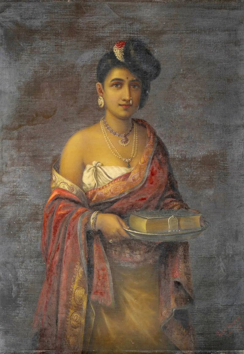 De Maharani van Travancore - Ravi Varmâ

Source:
La Maharani de Travancore - Ravi Varmâ