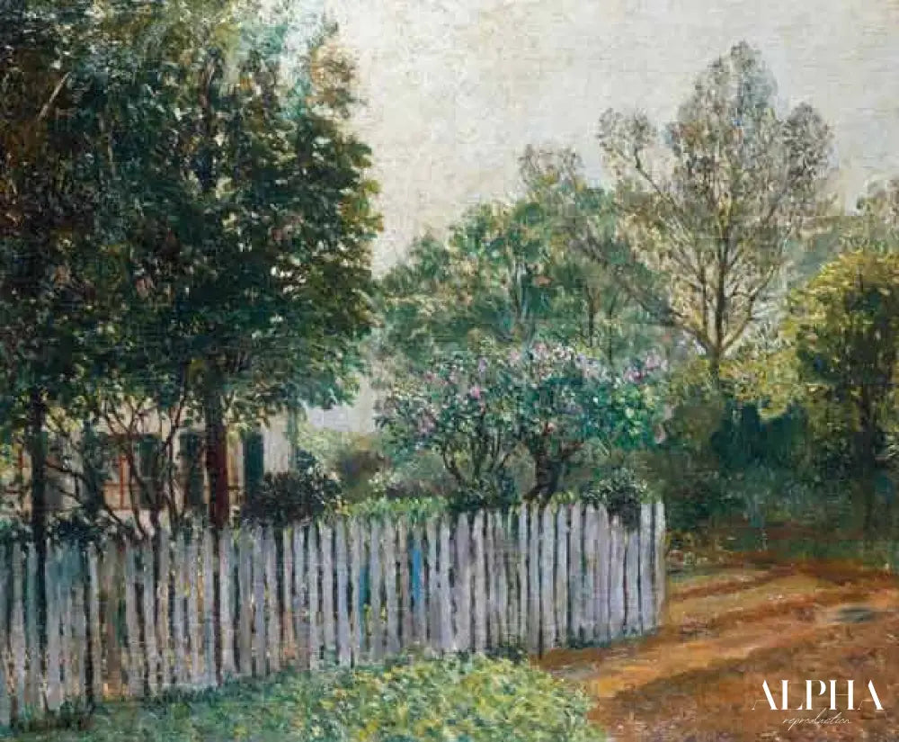 La Maison - Caillebotte - Reproductions de tableaux et peintures haut de gamme