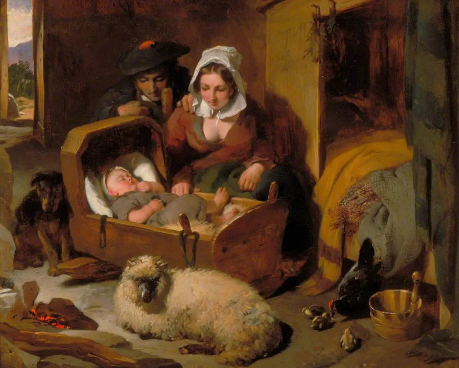 Het huis van een herder uit de Hooglanden - Edwin Henry Landseer

Source:
La maison d'un berger des Highlands - Edwin Henry Landseer