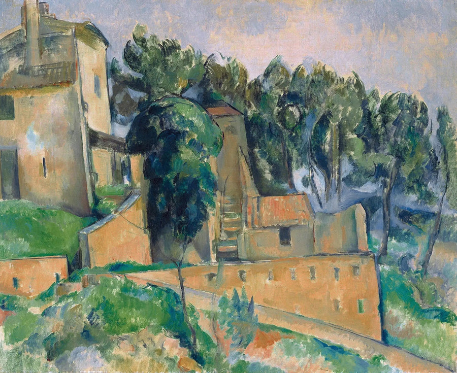 Het Huis van Bellevue - Paul Cézanne