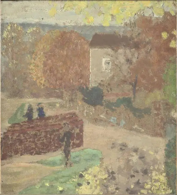 Het huis van Mallarmé in Valvins - Édouard Vuillard