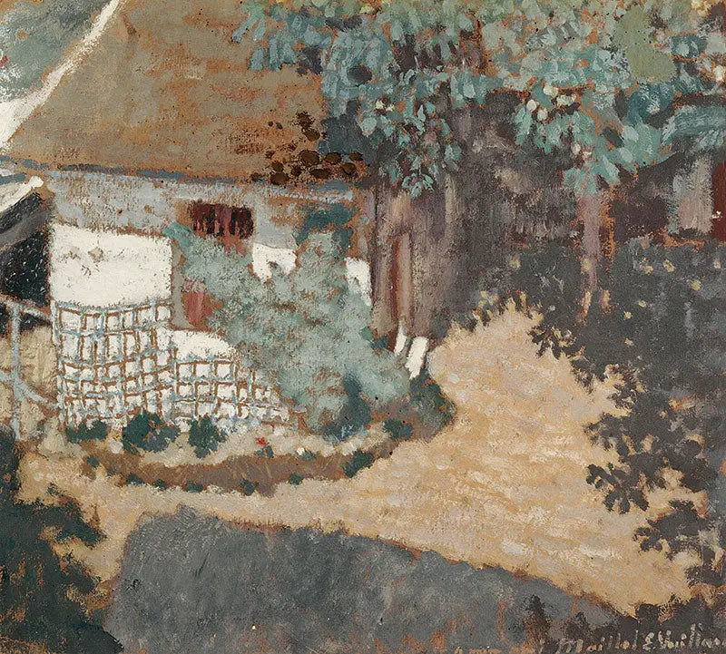 Het huis van Roussel in La Montagne - Édouard Vuillard