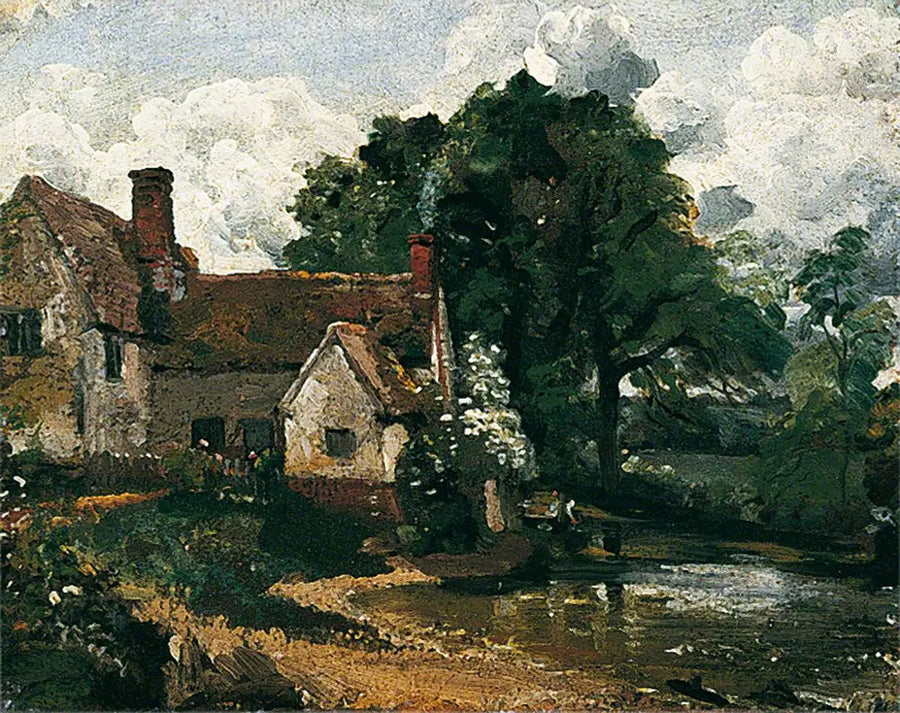 Het huis van Willy Lott - John Constable