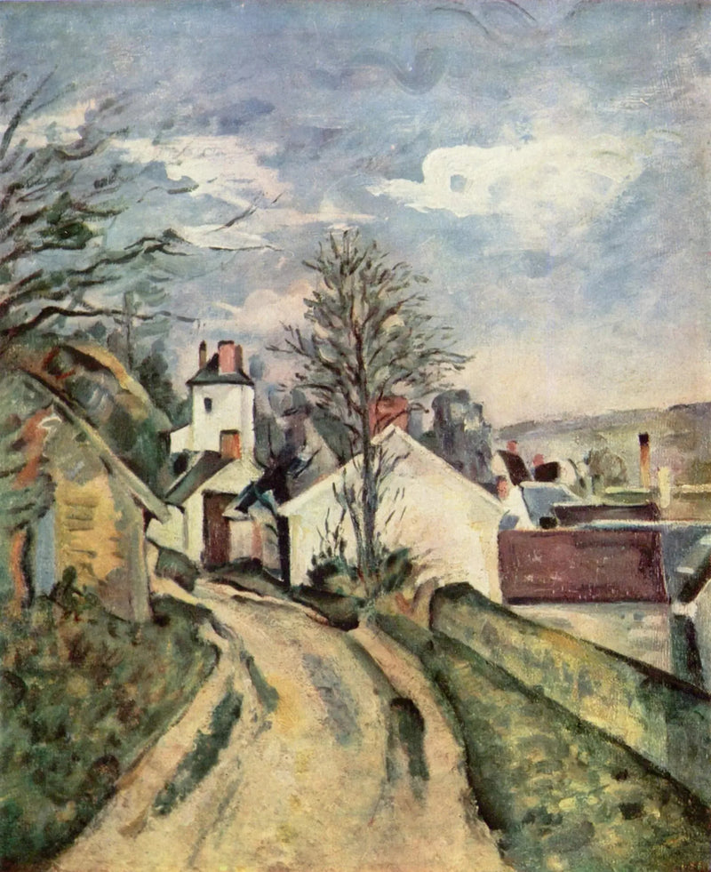 Het huis van dokter Gachet - Paul Cézanne