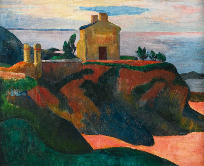Het Huis van Pan-du - Paul Gauguin