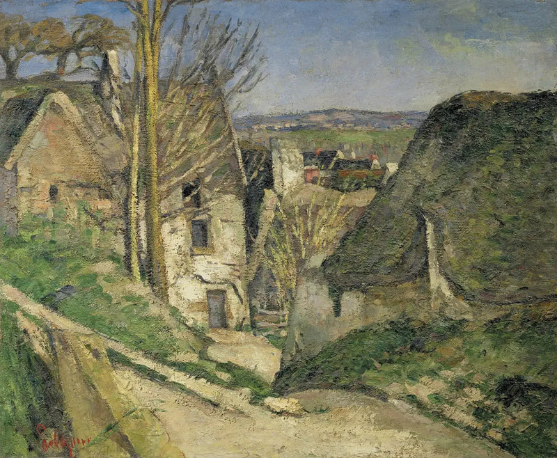 Het huis van de gehangene - Paul Cézanne