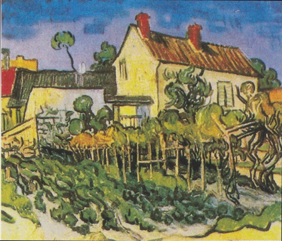 Het Huis van Vader Eloi - Vincent van Gogh