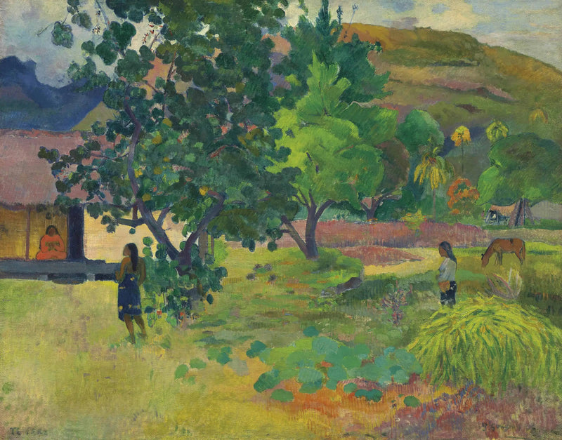 Het huis - Paul Gauguin