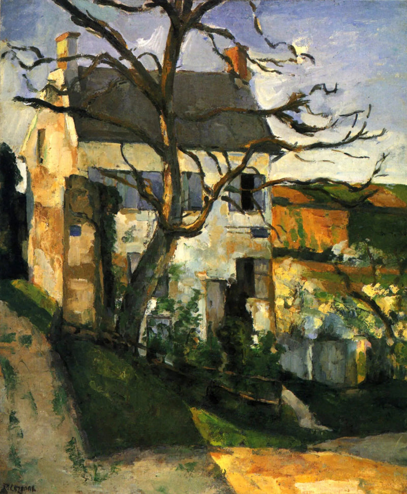 Het Huis Rondest, wijk van Hermitage, Pontoise - Paul Cézanne