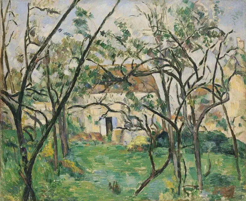Het landelijke huis - Paul Cézanne