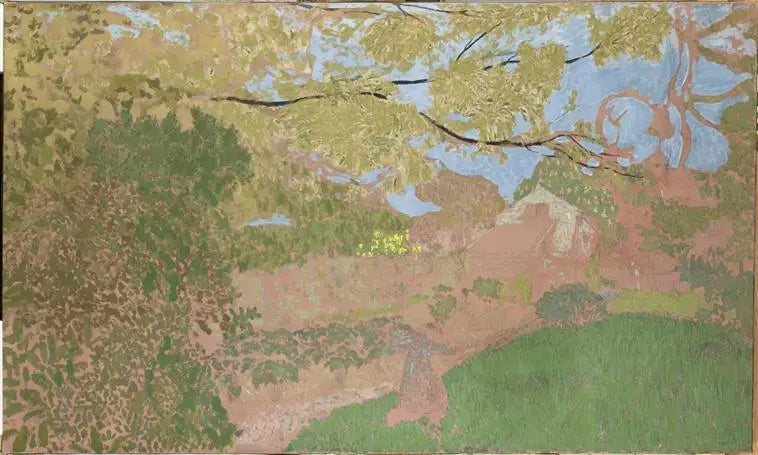 Het huisje aan de Etang-la-Ville - Édouard Vuillard