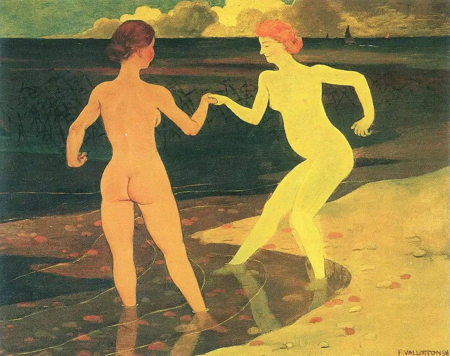 De onderwijzeres en de dienstmeid - Félix Vallotton

Source:
La maîtresse et la servante - Félix Vallotton