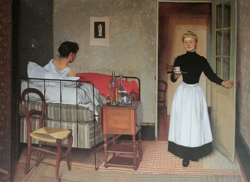 De Zieke - Félix Vallotton

Source:
La Malade - Félix Vallotton