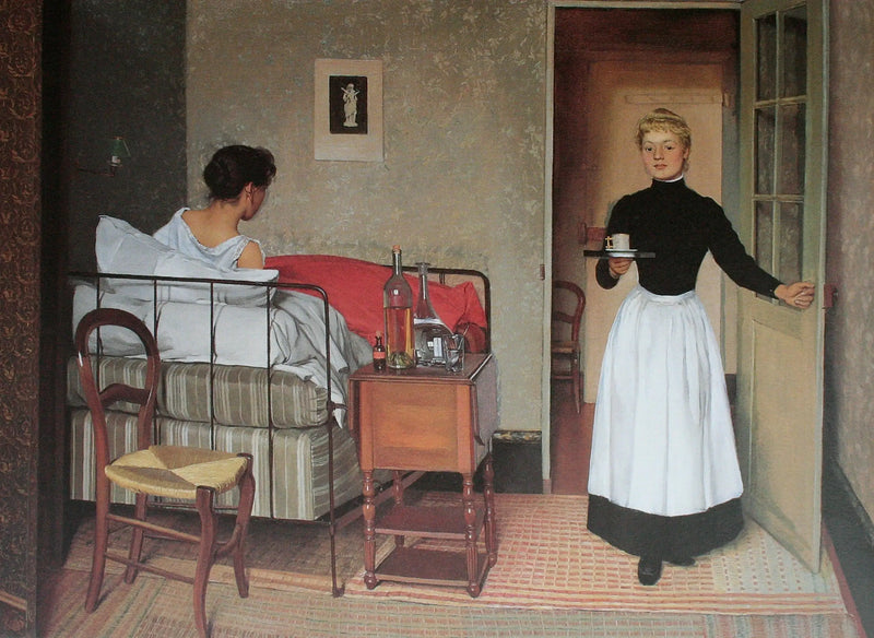 De Zieke - Félix Vallotton

Source:
La Malade - Félix Vallotton