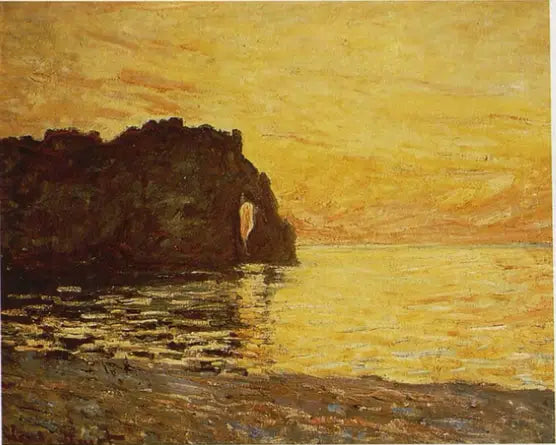 De Mand-Poort, Étretat - Claude Monet