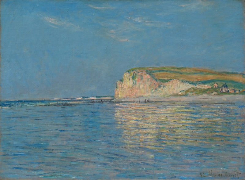 Het eb bij Pourville, nabij Dieppe, in 1882 - Claude Monet
