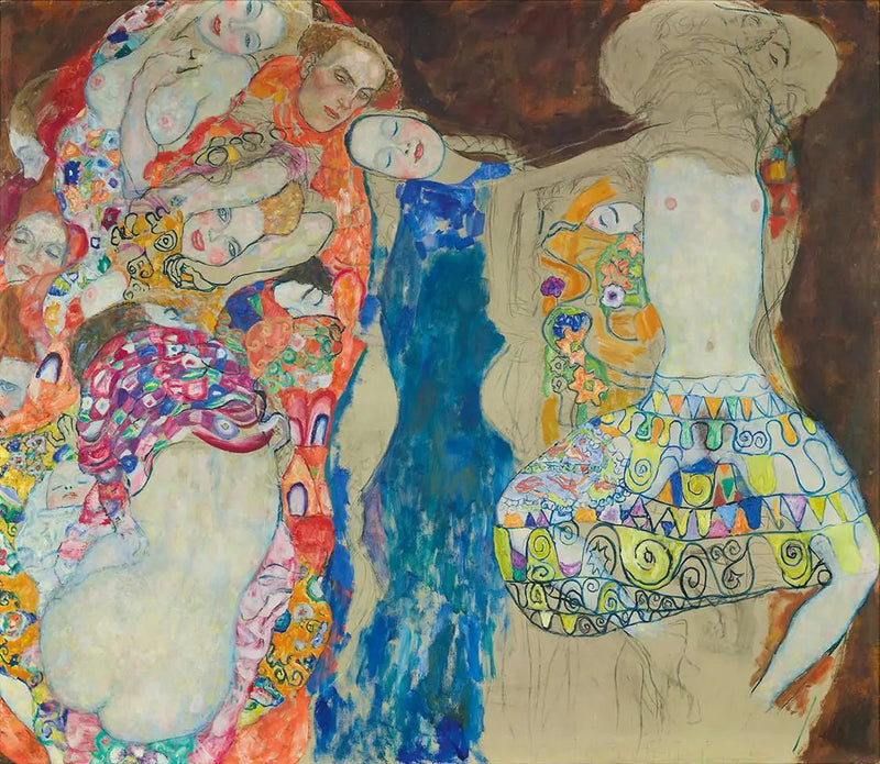 De bruid - Gustav Klimt