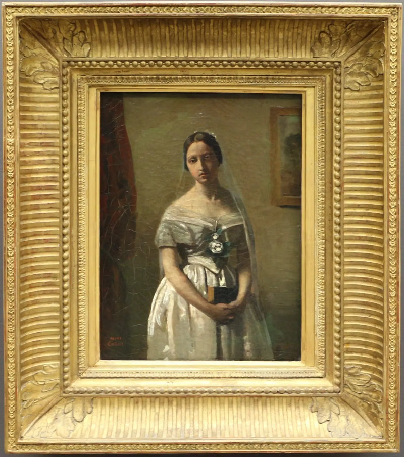 De Bruid - Jean-Baptiste Camille Corot