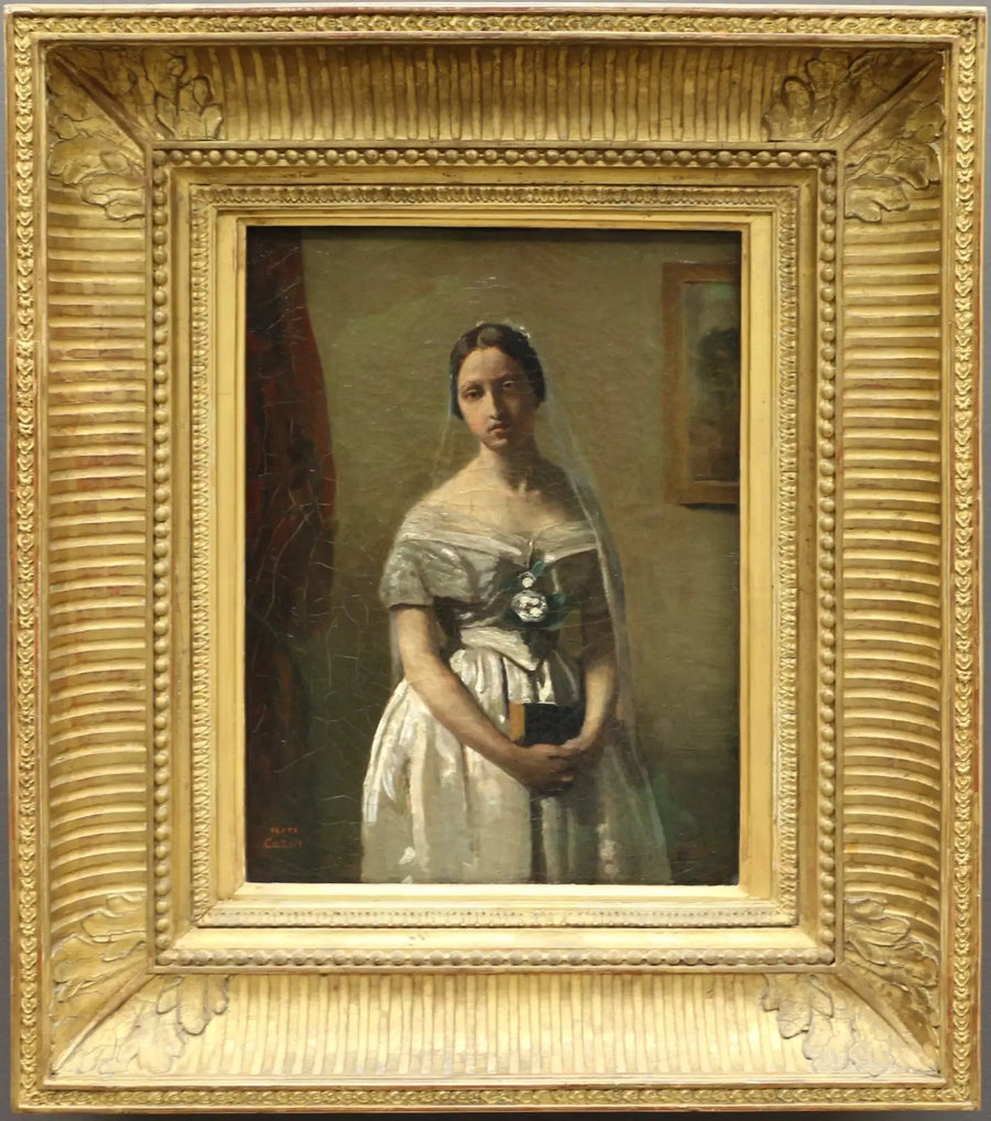 De Bruid - Jean-Baptiste Camille Corot