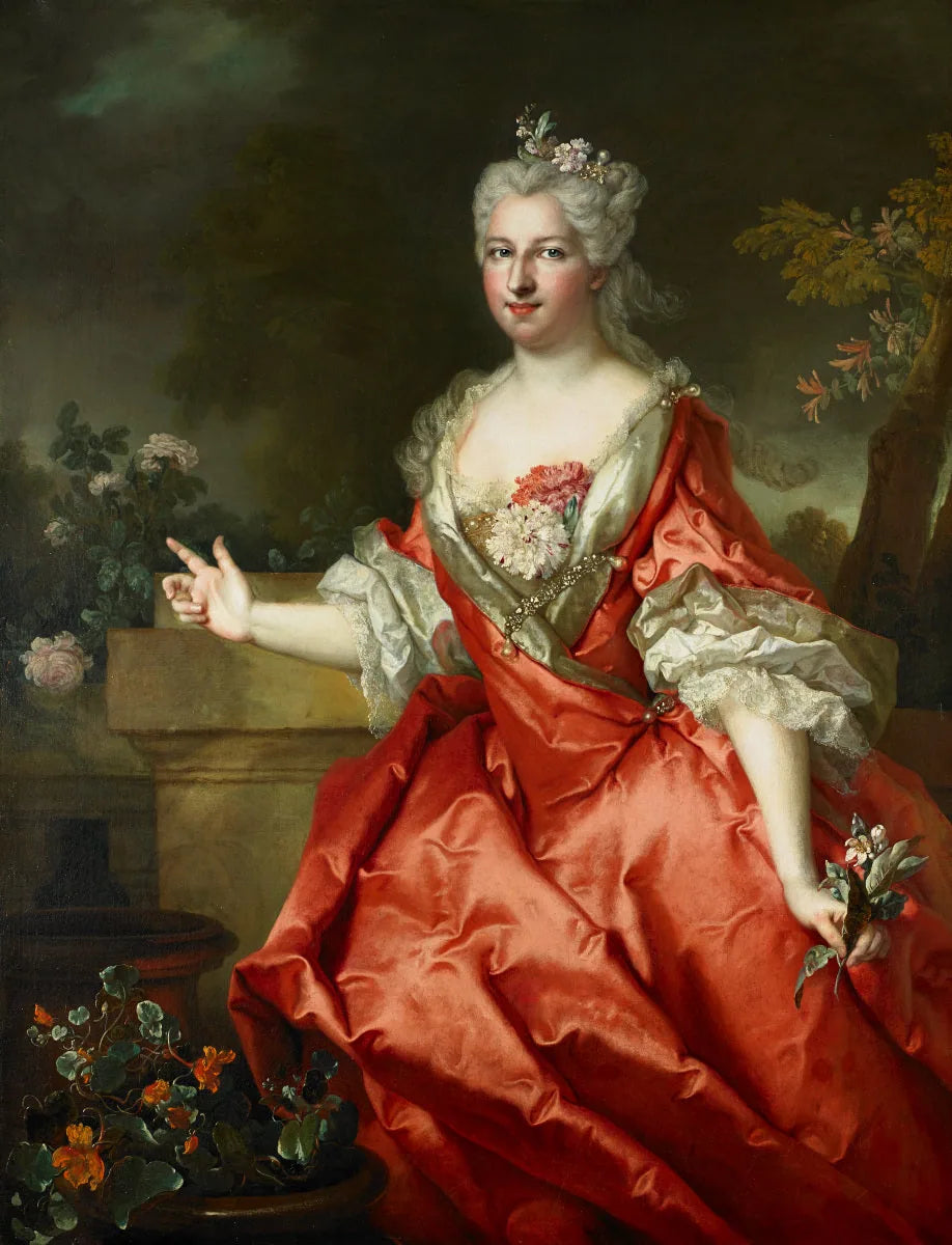 La marquise de Fortia - Nicolas de Largillière image 1 reproduction de peinture à l’huile