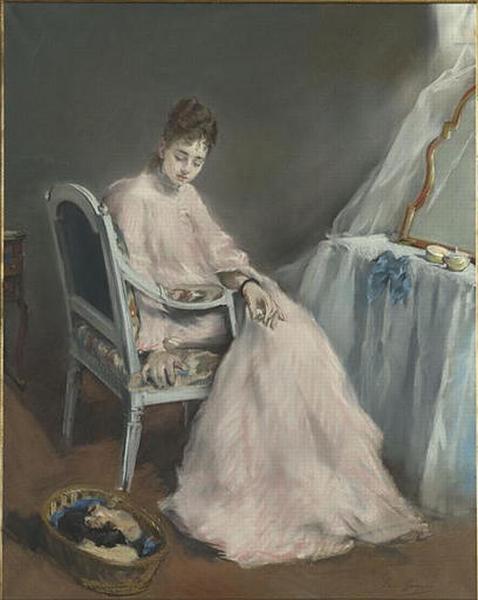 De Roze Ochtend - Eva Gonzalès