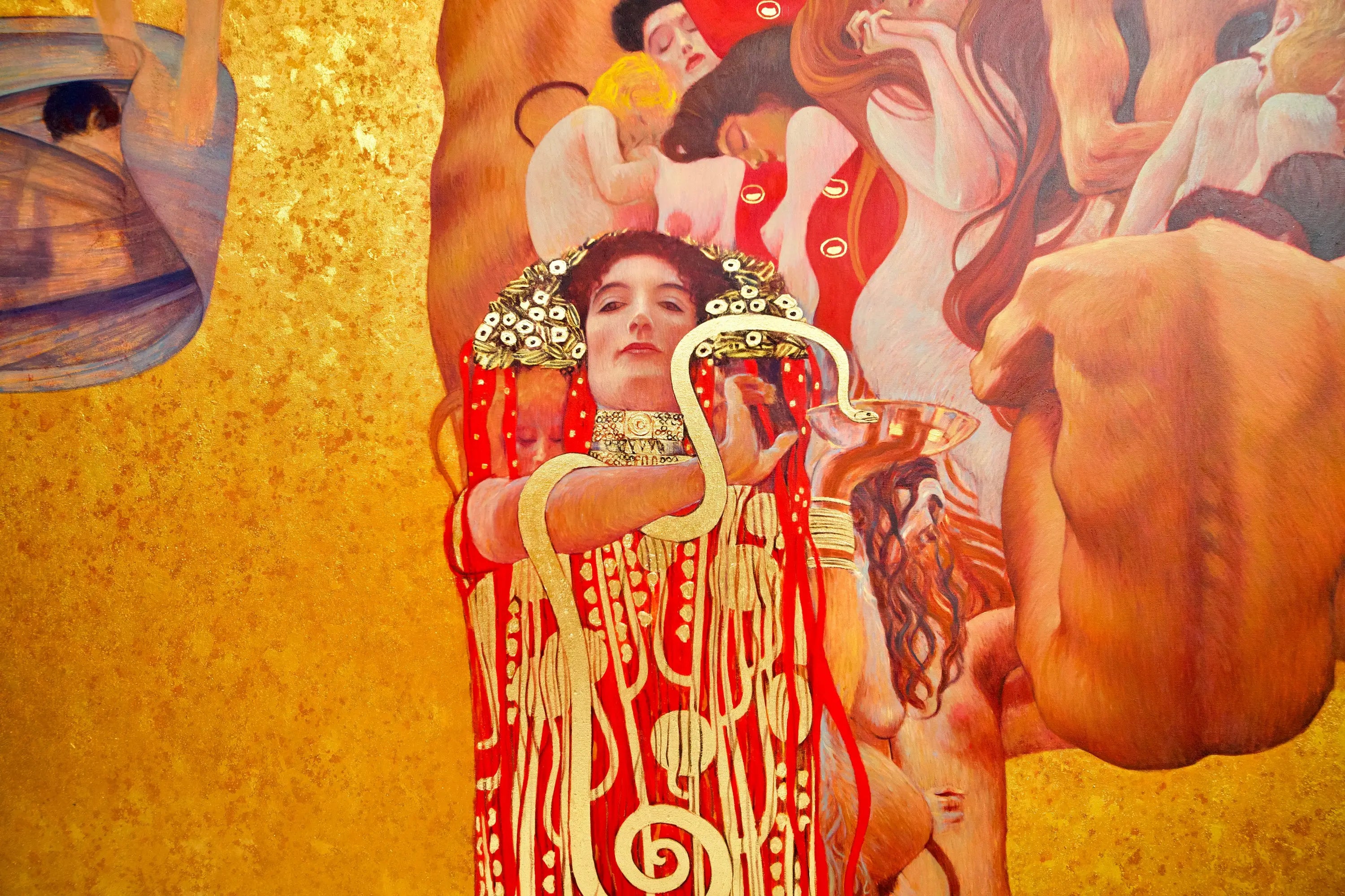 La Médecine – Une Œuvre Réimaginée de Gustav Klimt par Master Apollon | 180 x 270 cm Reproductions de tableaux à la