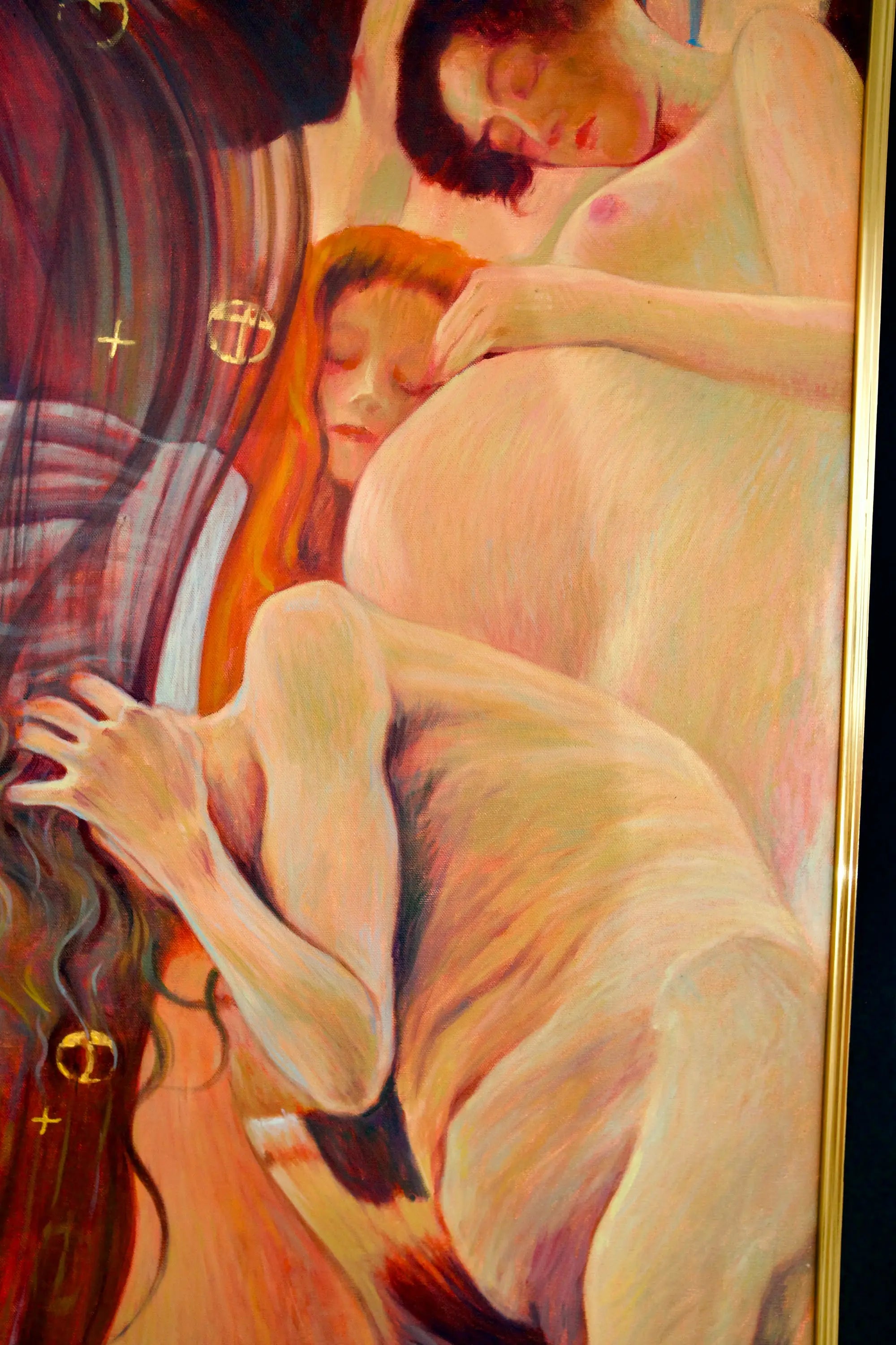 La Médecine – Une Œuvre Réimaginée de Gustav Klimt par Master Apollon | 180 x 270 cm Reproductions de tableaux à la