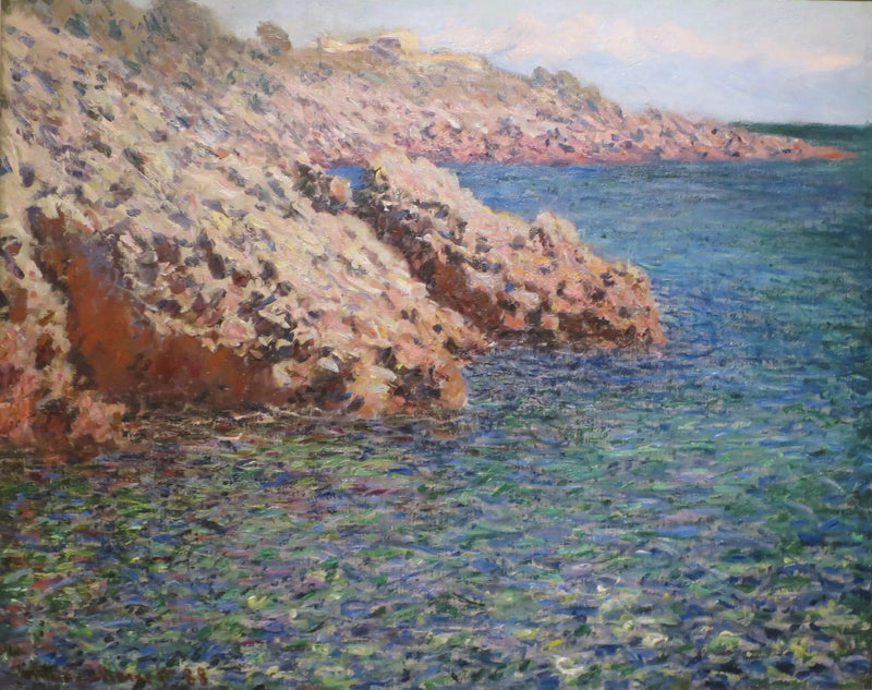 De Middellandse Zee (Cap d'Antibes) - Claude Monet