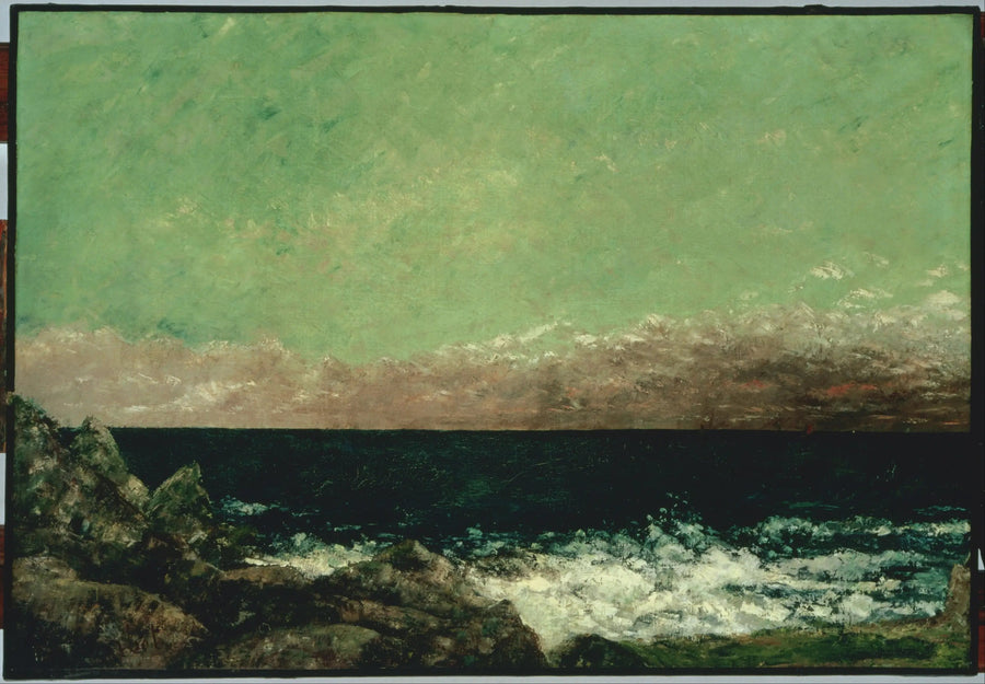 De Middellandse Zee - Gustave Courbet