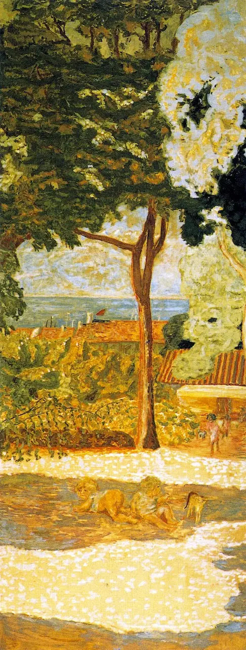 De Middellandse Zee. Triptychon (middenpaneel) - Pierre Bonnard