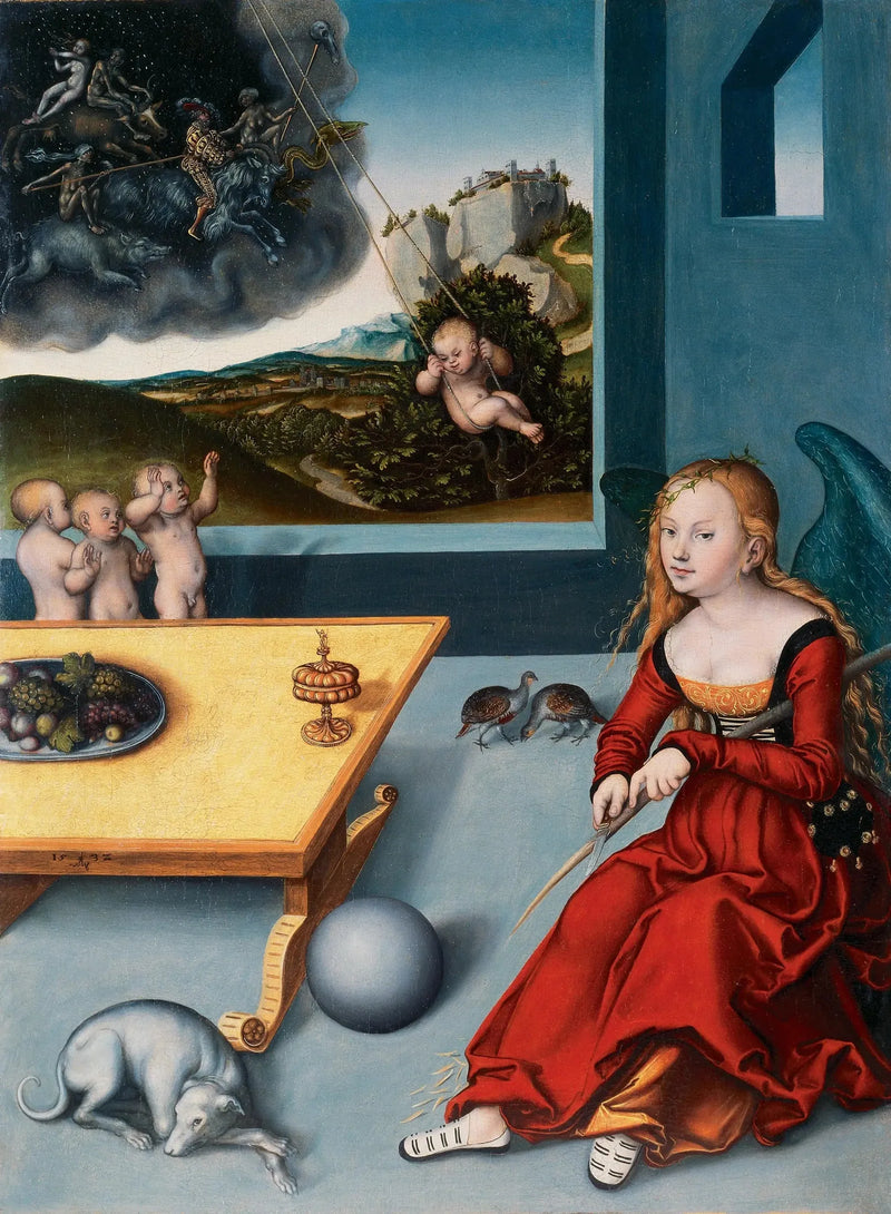 De Melancholie - Lucas Cranach de Oudere