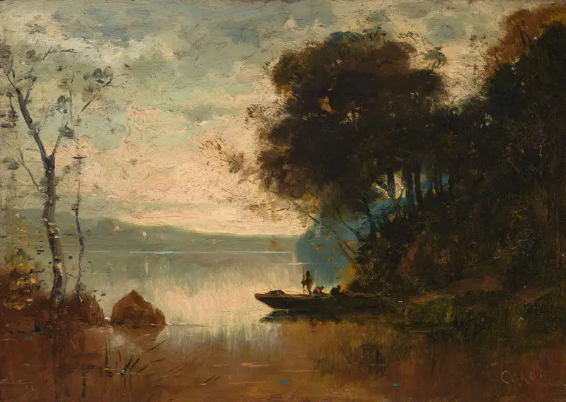 Het geheugen van Riva - Jean-Baptiste Camille Corot