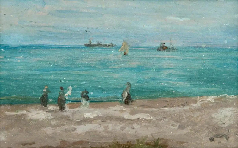 De Zee, Bretagne - James Abbott McNeill Whistler