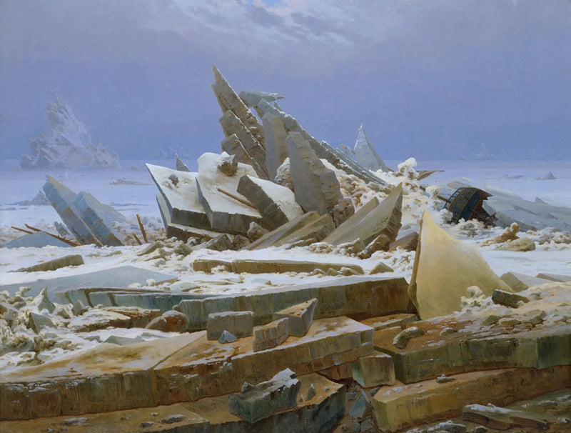 De IJsmere - Caspar David Friedrich