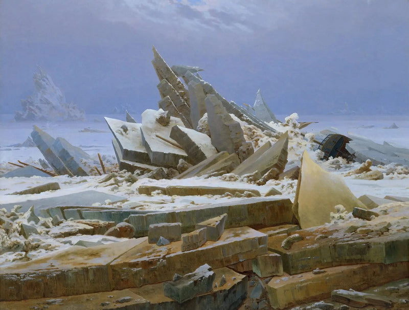 De IJsmere - Caspar David Friedrich