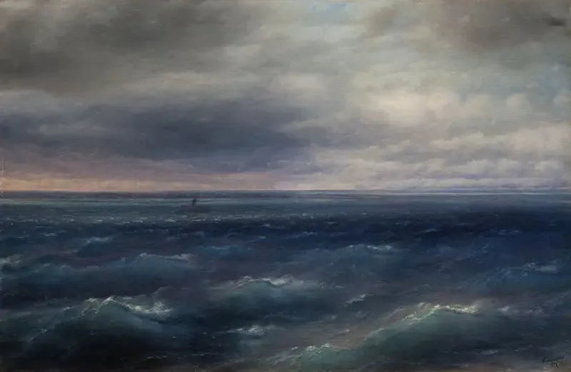 De Zwarte Zee (Marina) - Ivan Aïvazovski

Source:
La mer Noire (Marina) - Ivan Aïvazovski