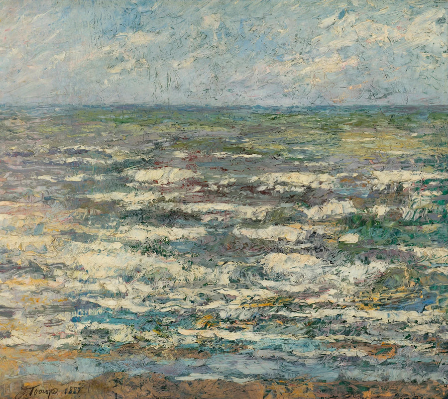 De zee nabij Katwijk - Jan Toorop
