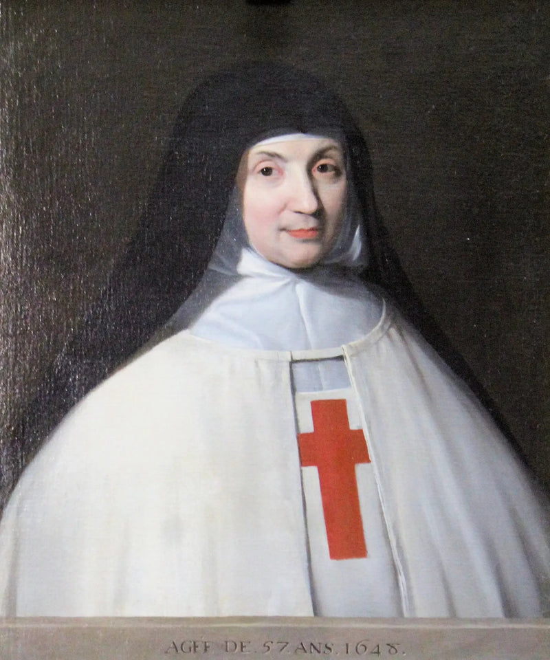 De moeder Angélique Arnauld - Philippe de Champaigne