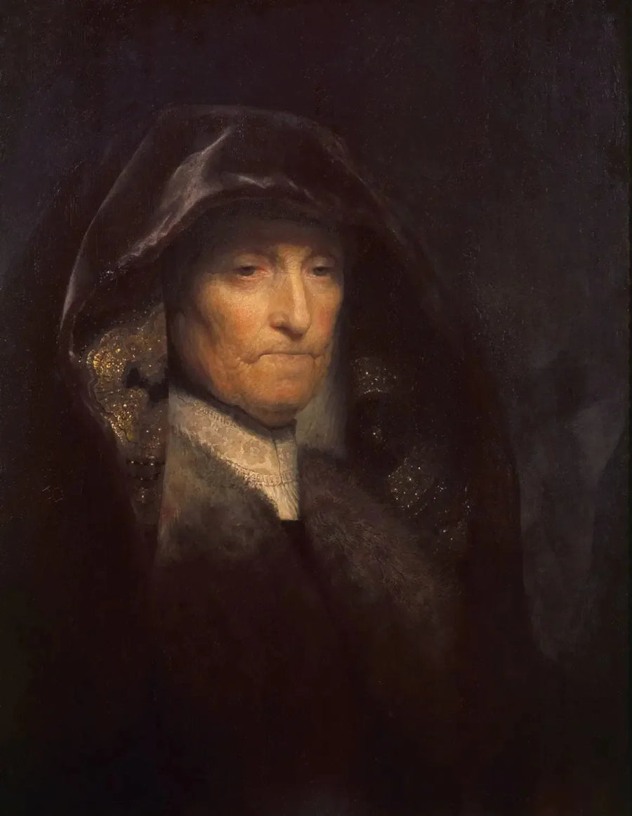 De moeder van Rembrandt - Rembrandt