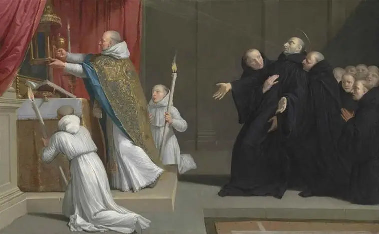 De Messe van Sint Benoît - Philippe de Champaigne