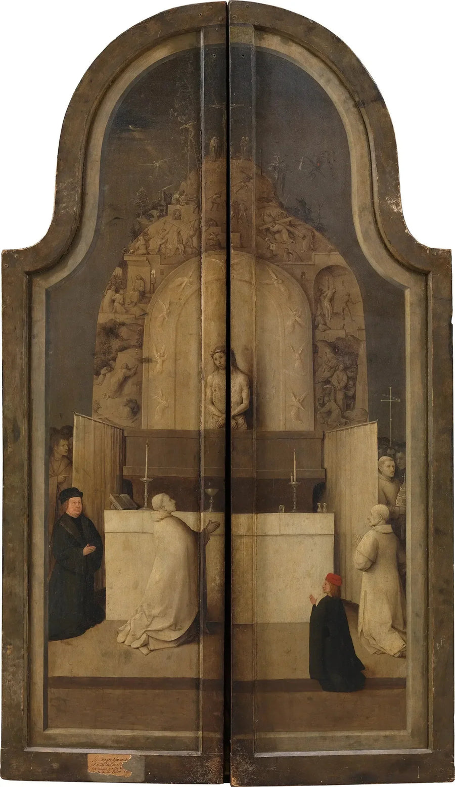 De mis van sint Gregorius - Hieronymus Bosch