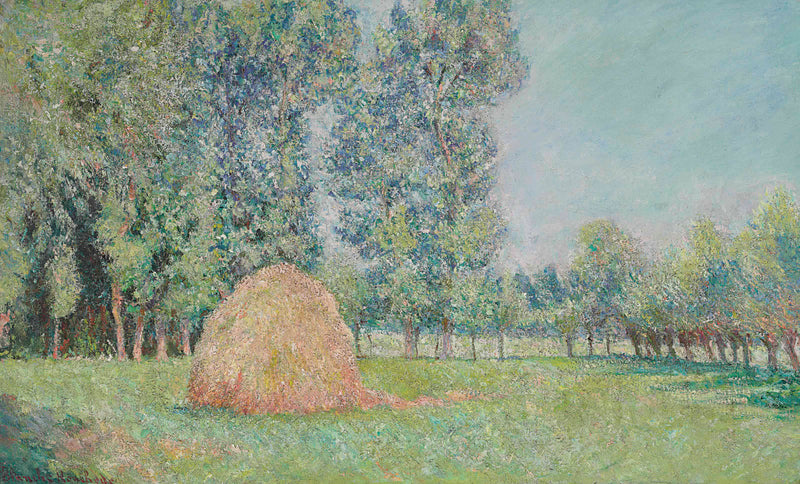 De molen, Plaines des Ajoux, Giverny - Blanche Hoschede Monet