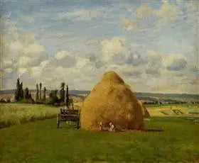 De Hooiberg, Pontoise - Camille Pissarro