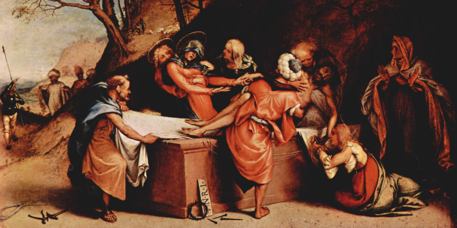 De Kruisafname van Christus (Lotto) - Lorenzo Lotto